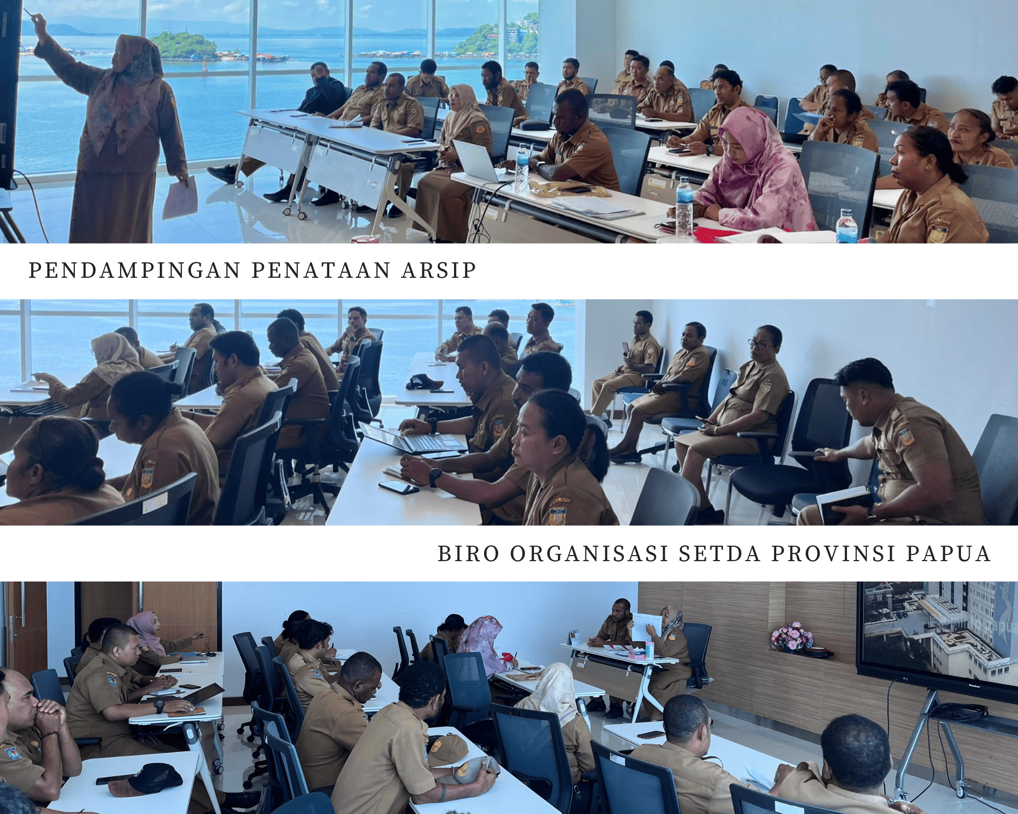 Pendampingan & Pelatihan Penataan Arsip Biro Organisasi Setda Provinsi Papua