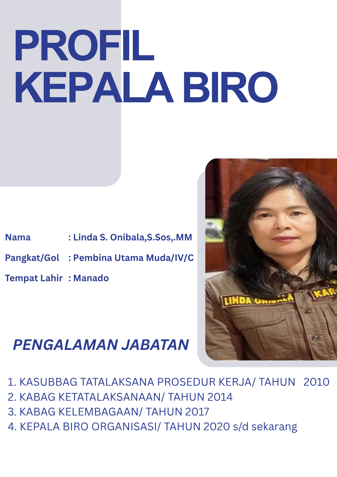 Profil Kepala Biro